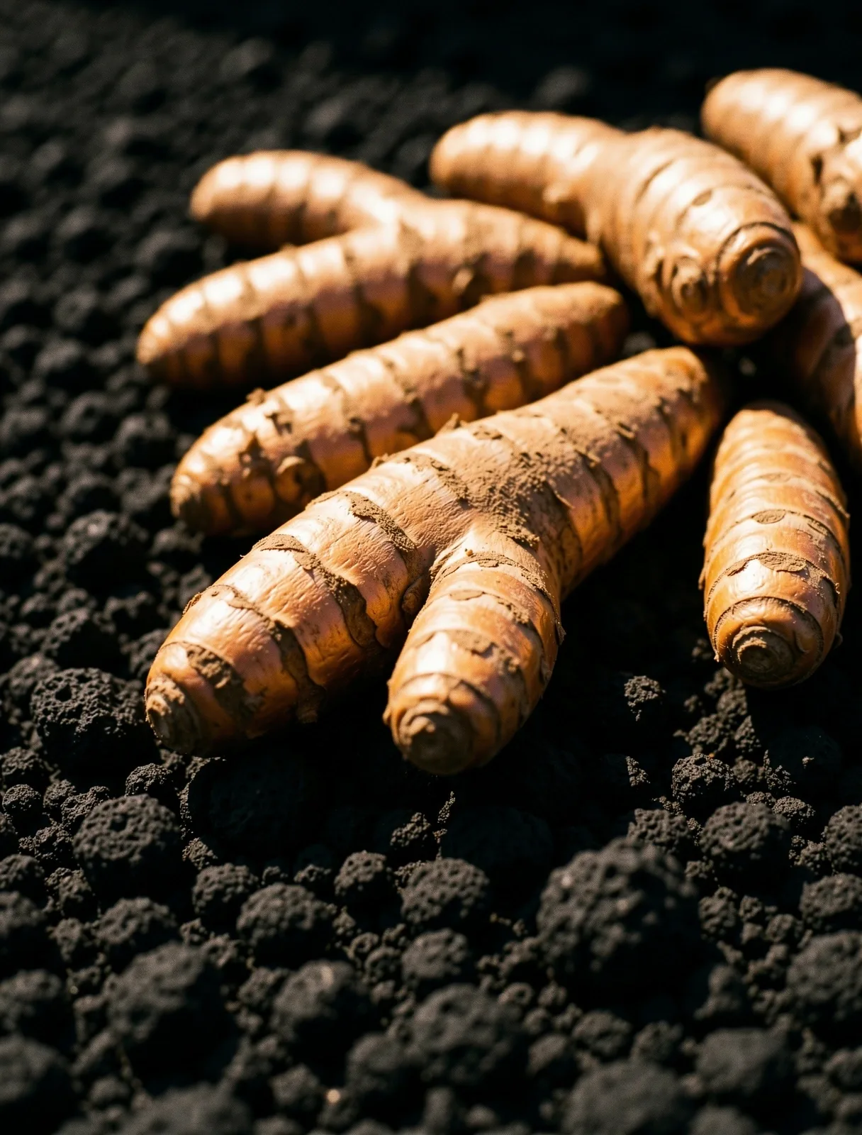 Natural ginger and volcanic soil context