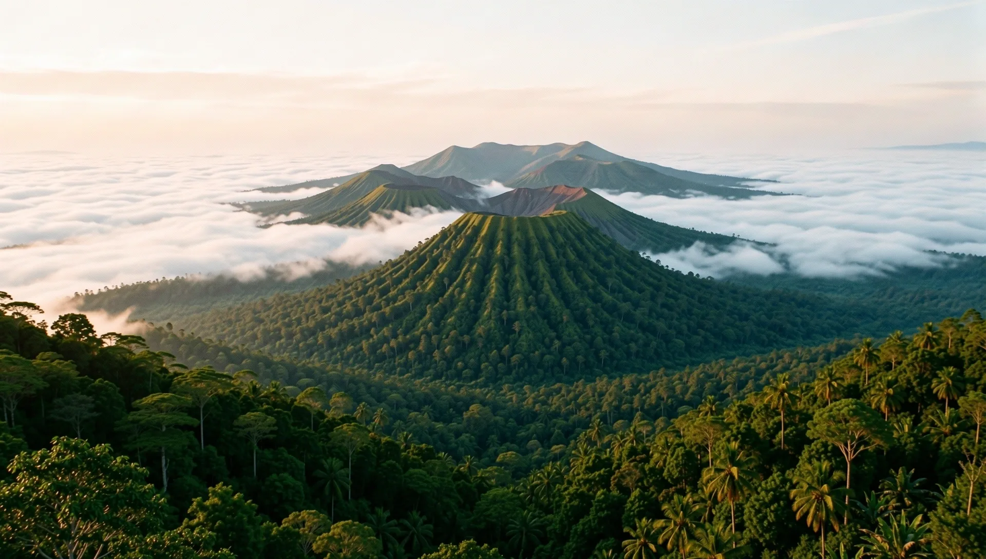 Volcanic mountain source
